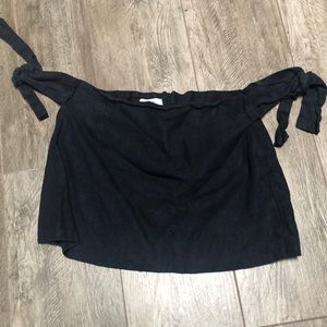 Blue sleeveless Top